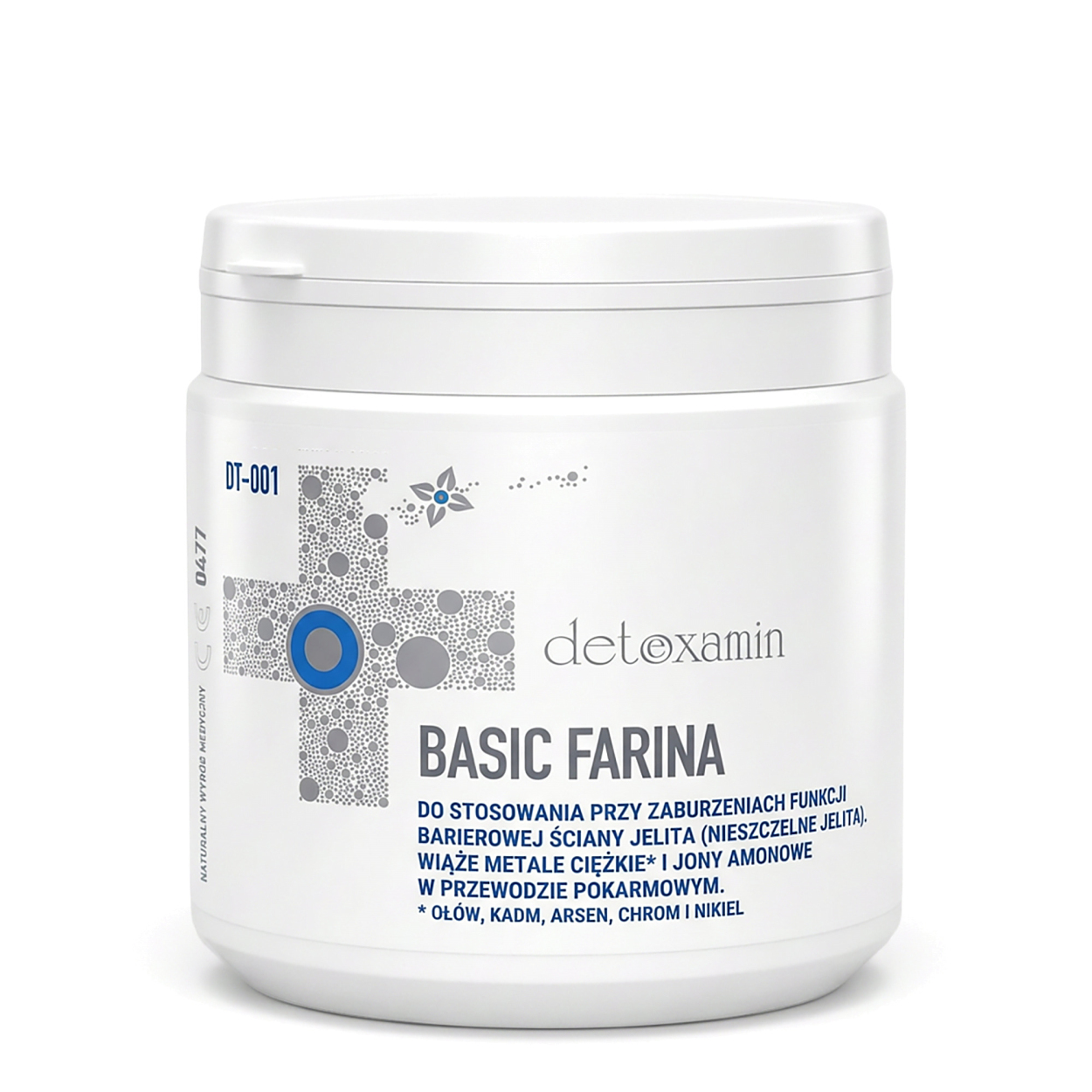 Zeolit Medyczny Detoxamin Basic Farina Proszek 200 g