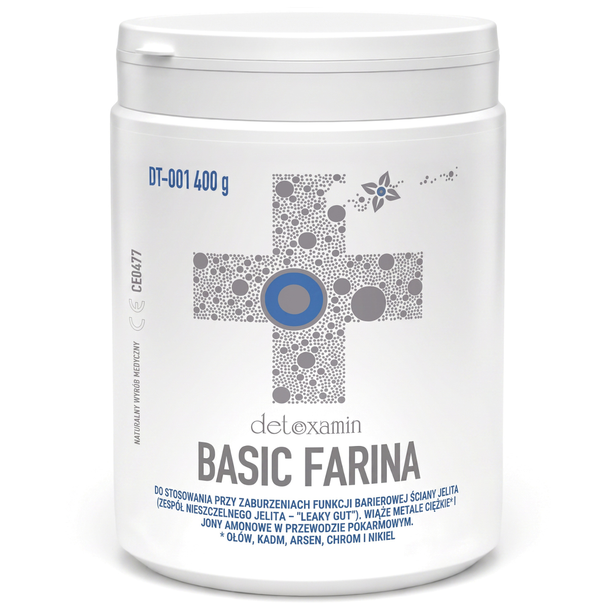 Zeolit Medyczny Detoxamin Basic Farina Proszek 400 G